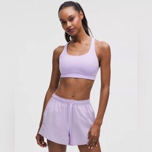 Lululemon Energy Bra Medium Support (B-D cup) Small - Lavender Frost